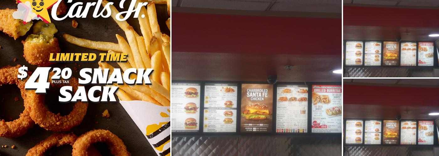 Carl’s Jr. Menu