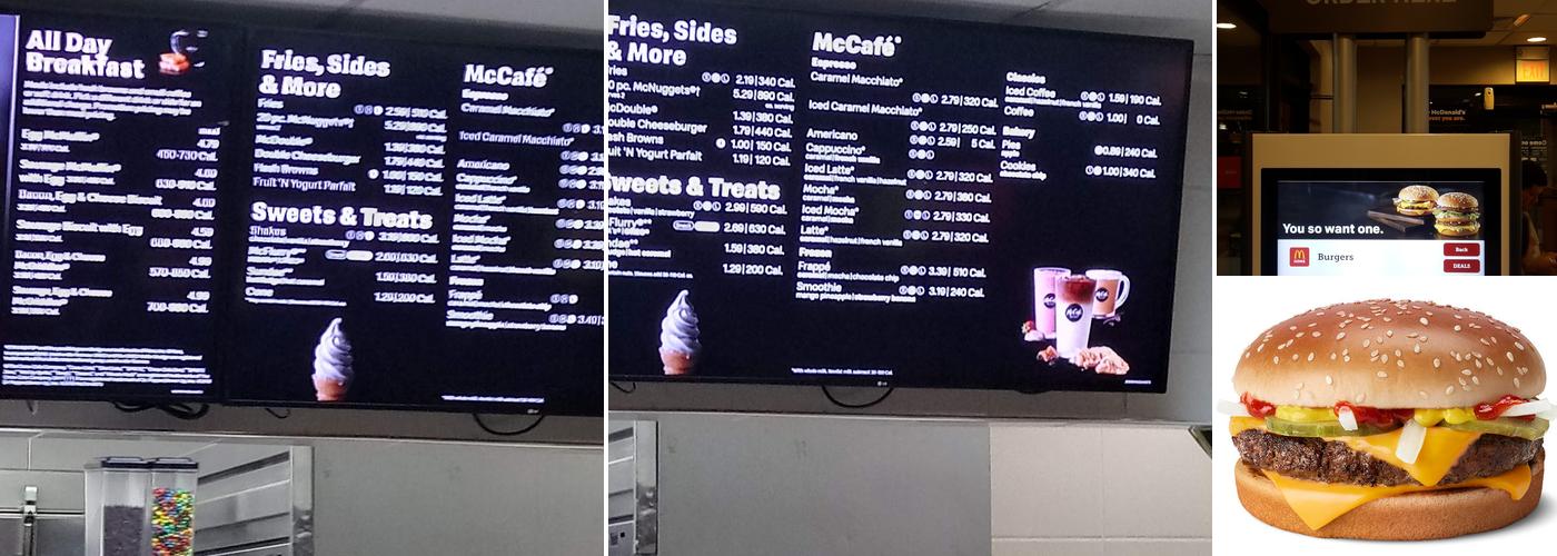 McDonald's Menu
