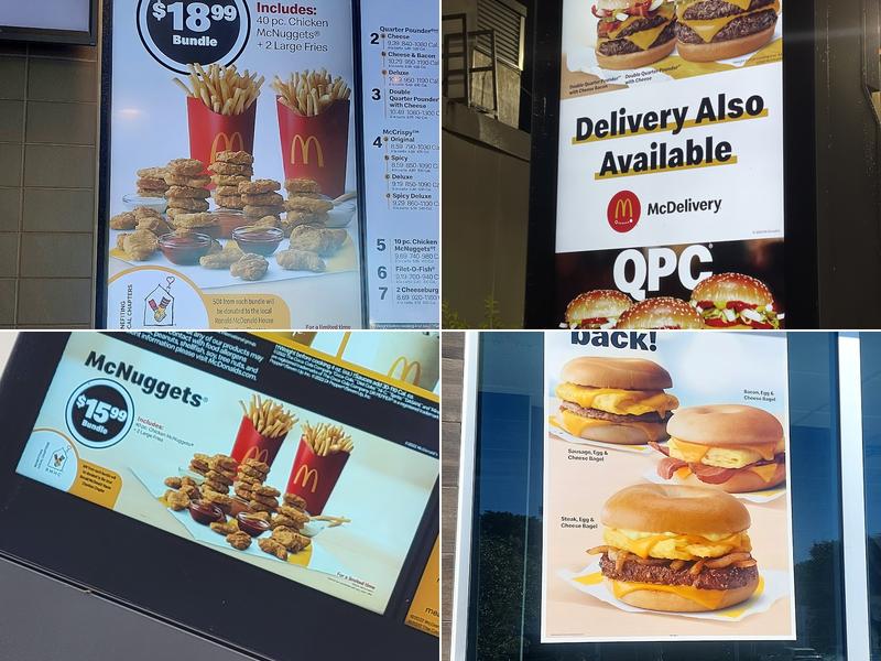 McDonald's Menu