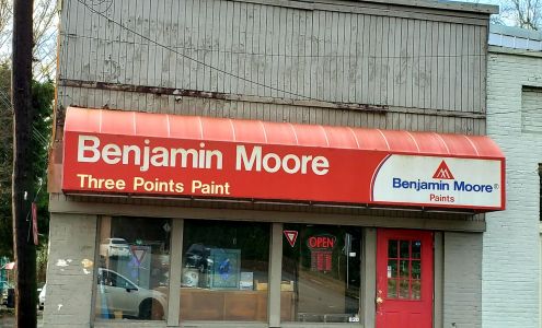 BENJAMIN MOORE PAINT AT THREE POINTS