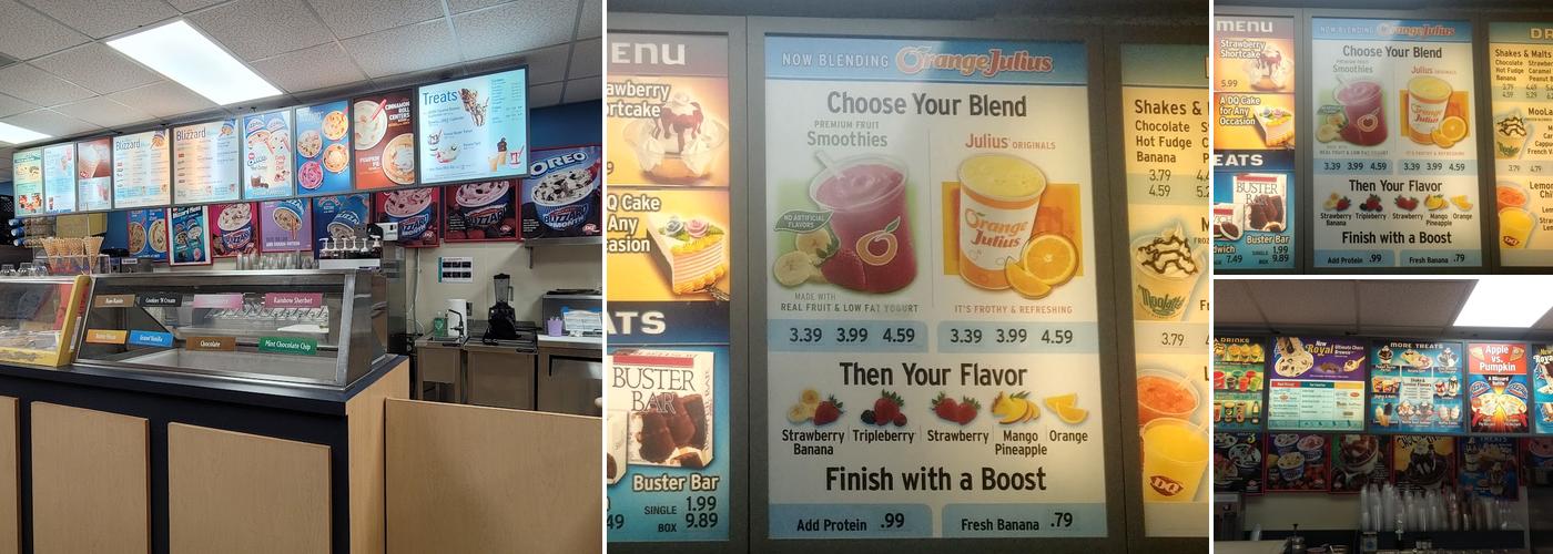 Dairy Queen Menu