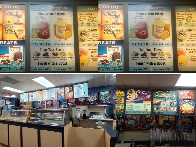 Dairy Queen Menu