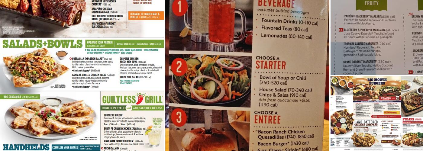 Chili's Grill & Bar Menu