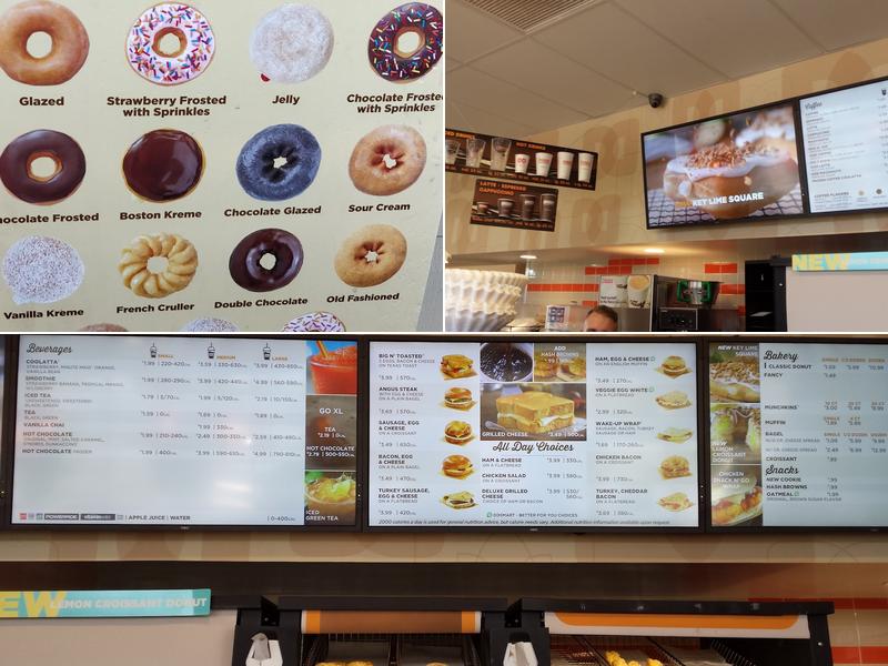 Dunkin' Menu