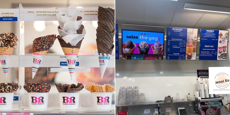 Baskin-Robbins Menu