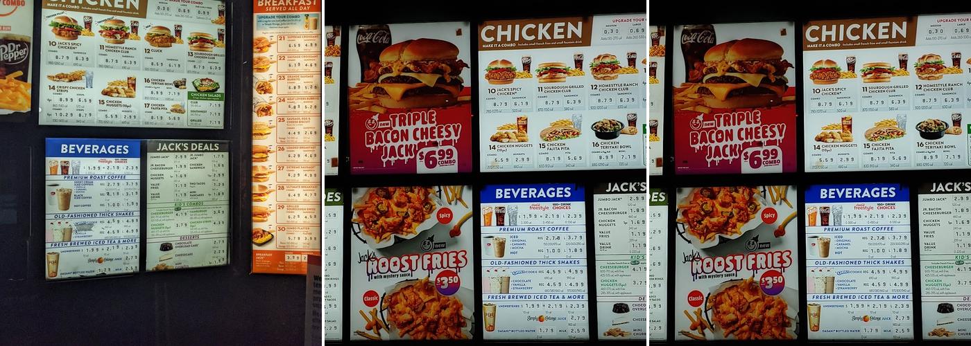 Jack In The Box Menu