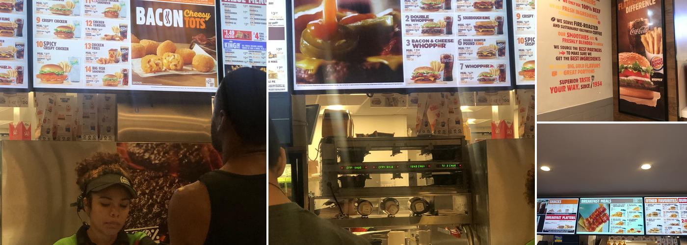 Burger King Menu