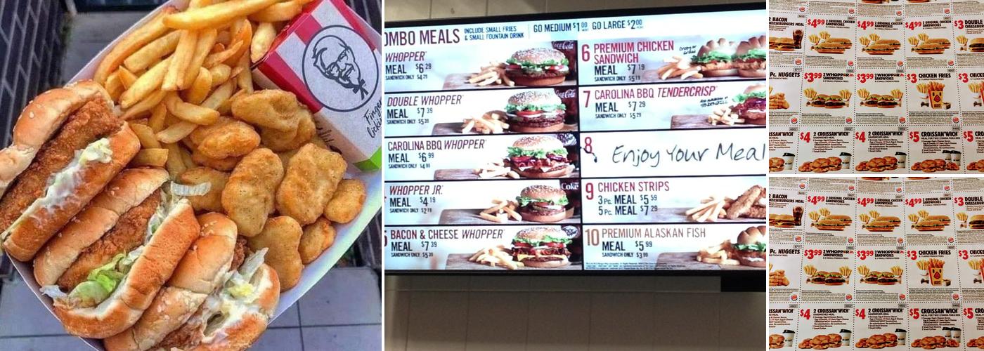 Burger King Menu