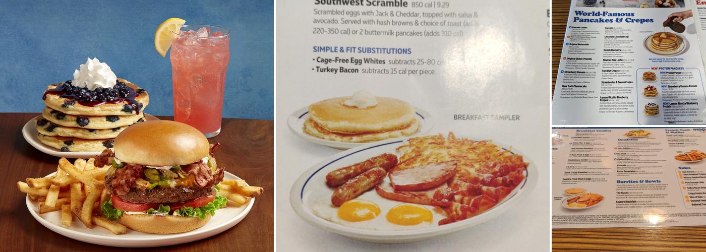 IHOP Menu