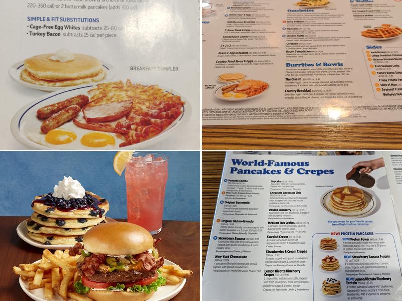 IHOP Menu