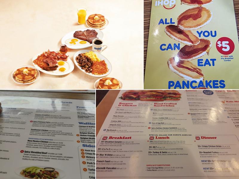 IHOP Menu