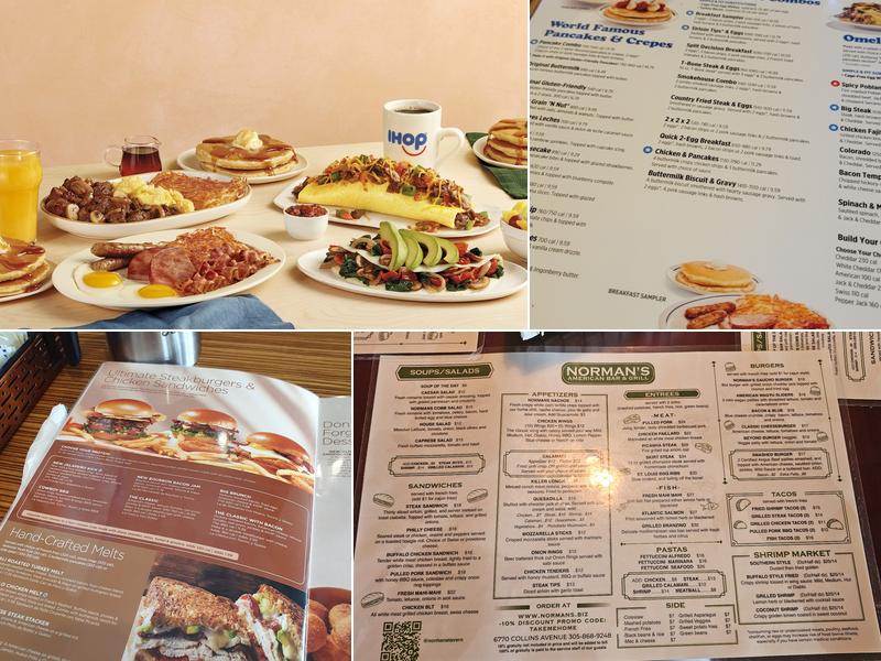 IHOP Menu