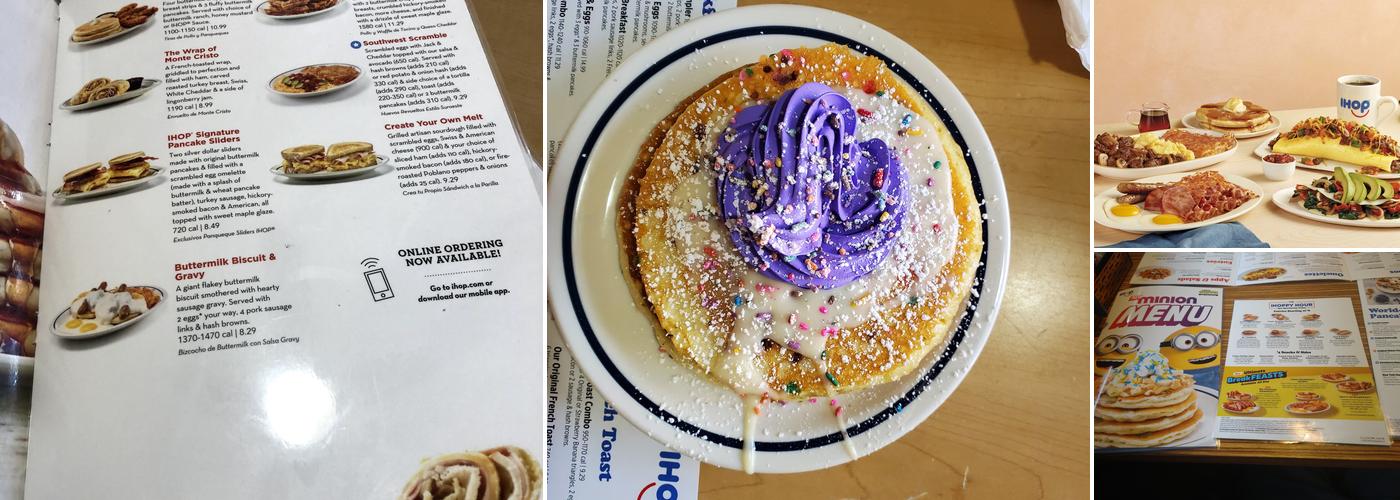 IHOP Menu