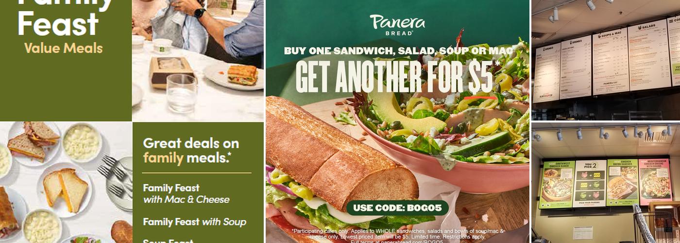 Panera Bread Menu