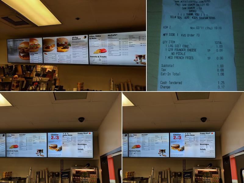 McDonald's Menu