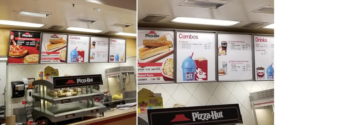 Pizza Hut Express Menu