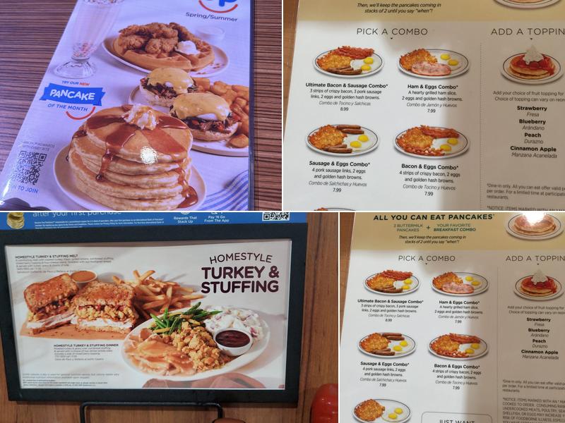 IHOP Menu