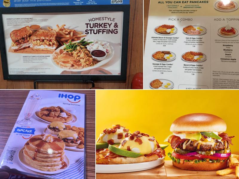 IHOP Menu