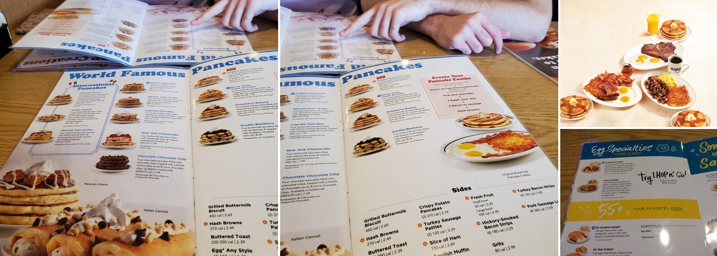 IHOP Menu