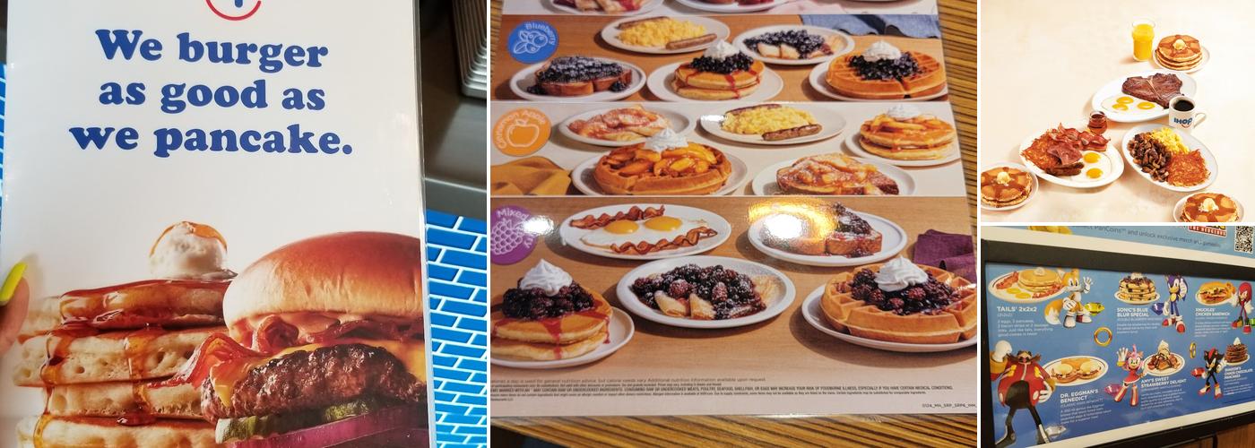 IHOP Menu