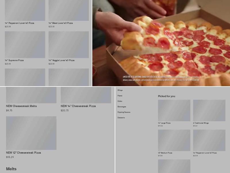 Pizza Hut Menu