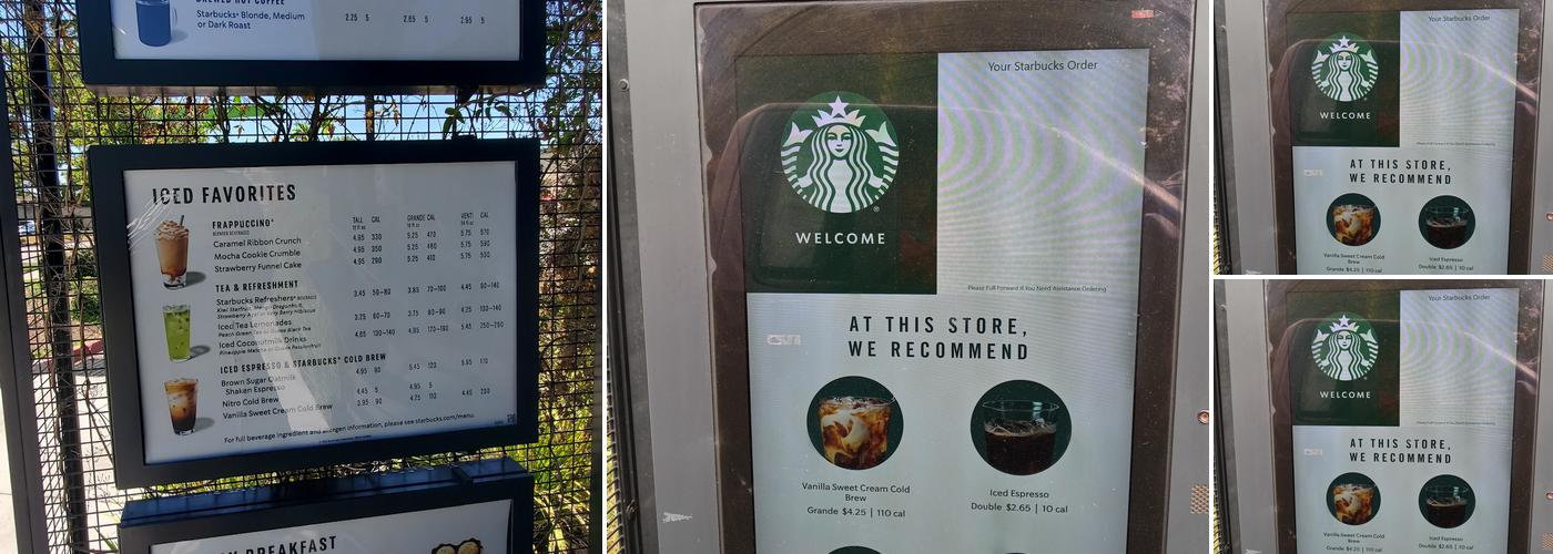 Starbucks Menu