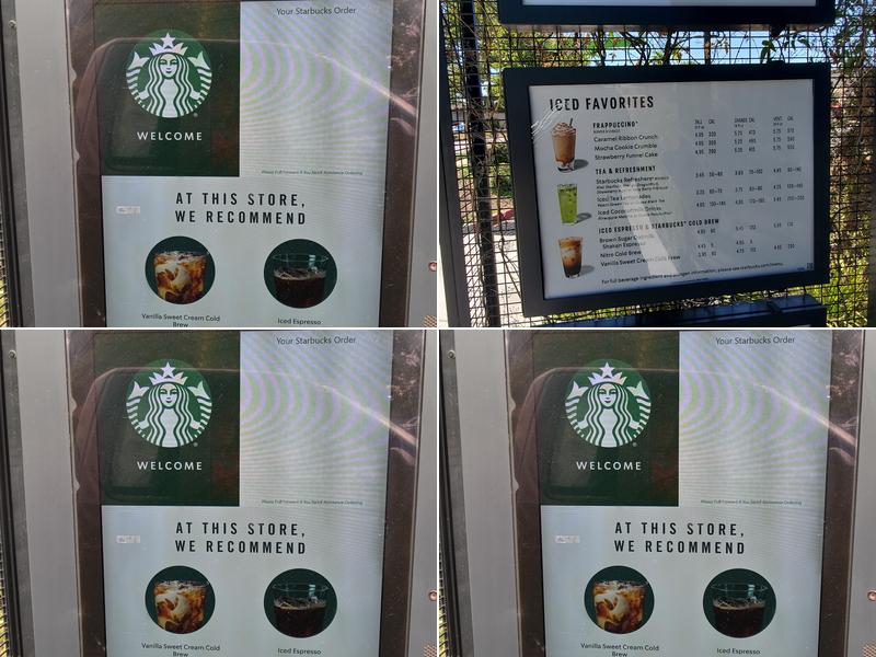 Starbucks Menu