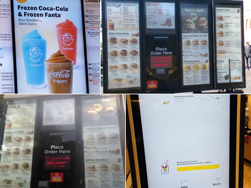 McDonald's Menu