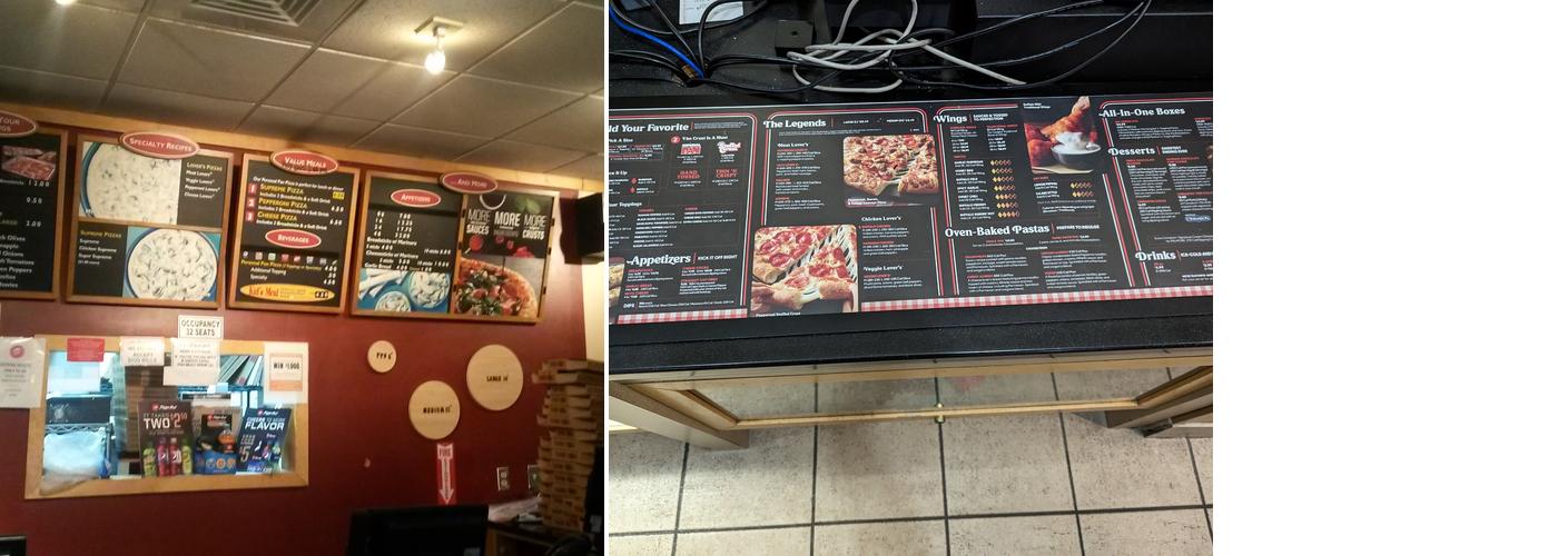Pizza Hut Menu