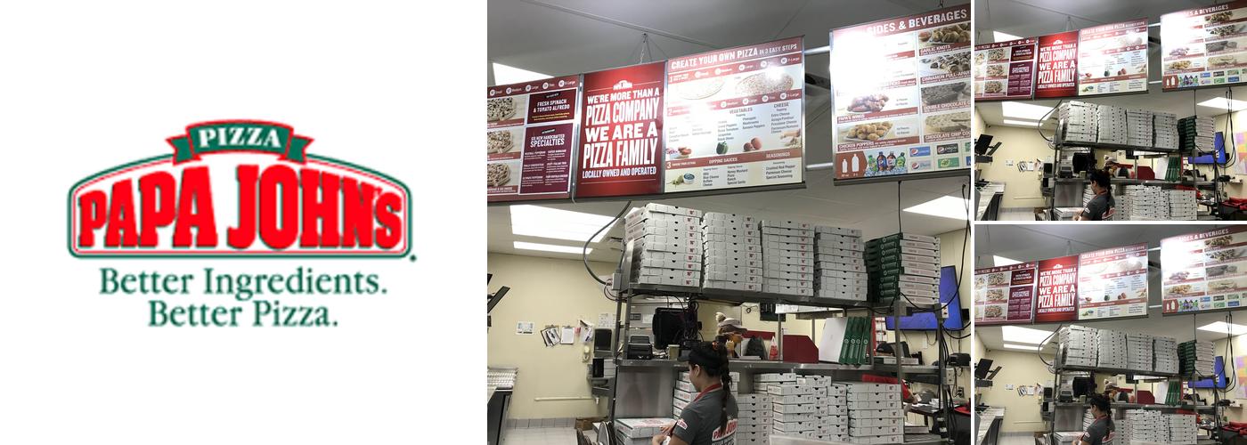Papa Johns Pizza Menu