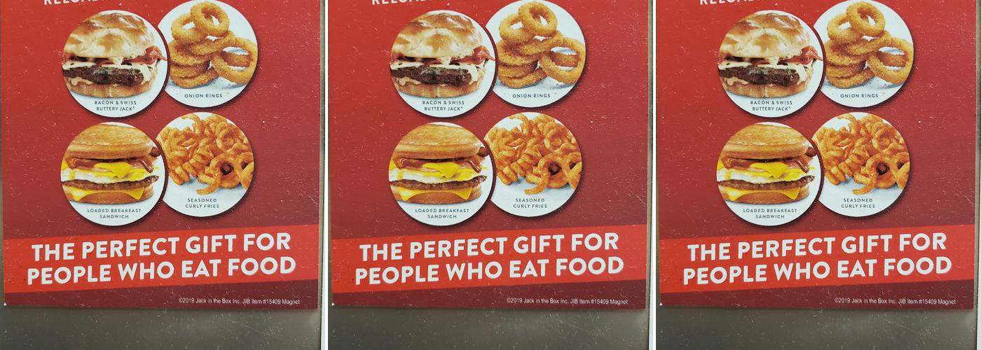 Jack In The Box Menu