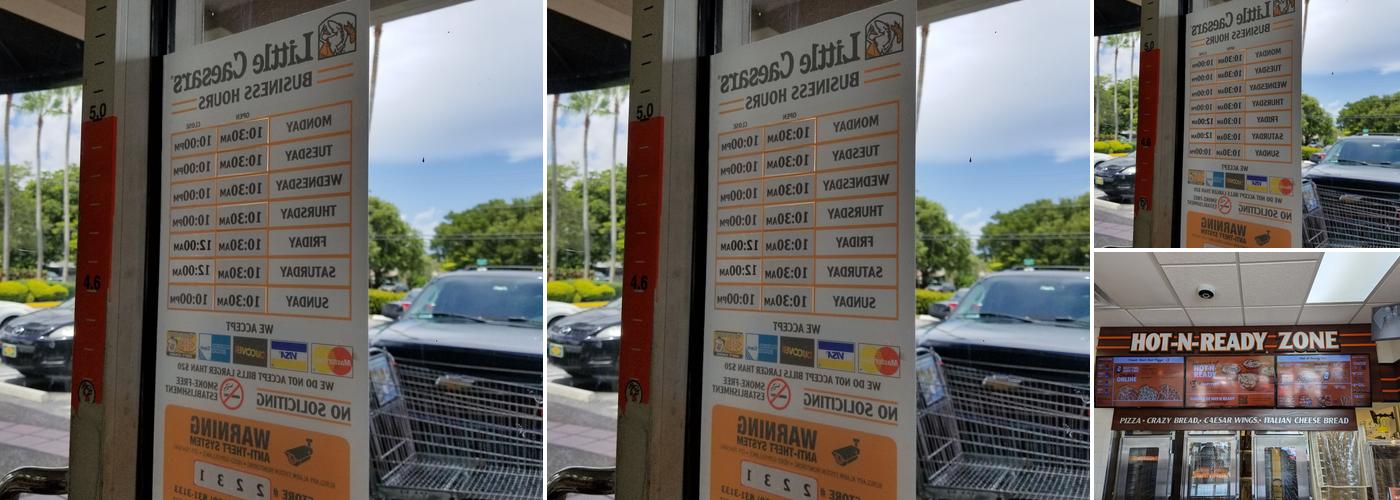 Little Caesars Pizza Menu