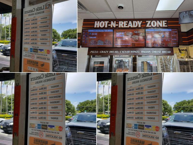 Little Caesars Pizza Menu