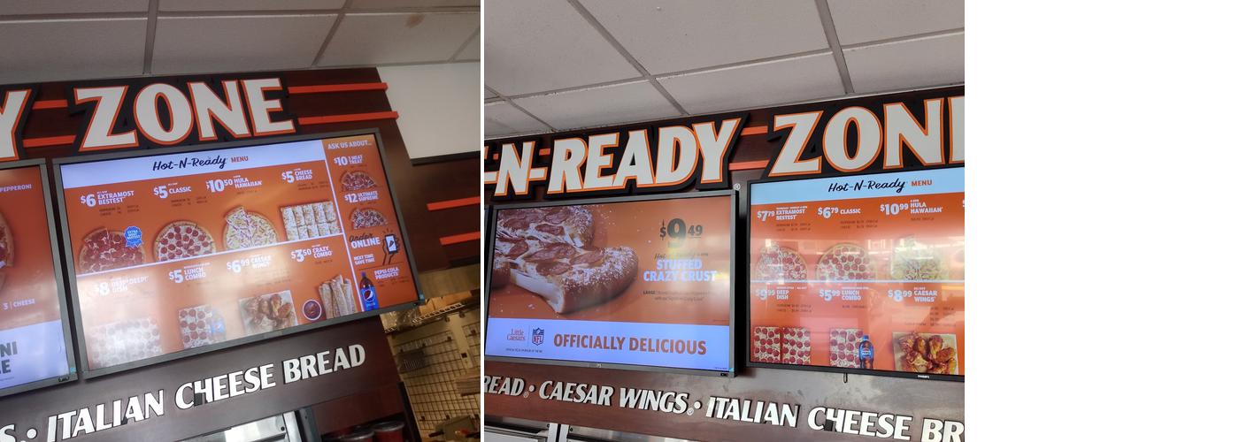 Little Caesars Pizza Menu