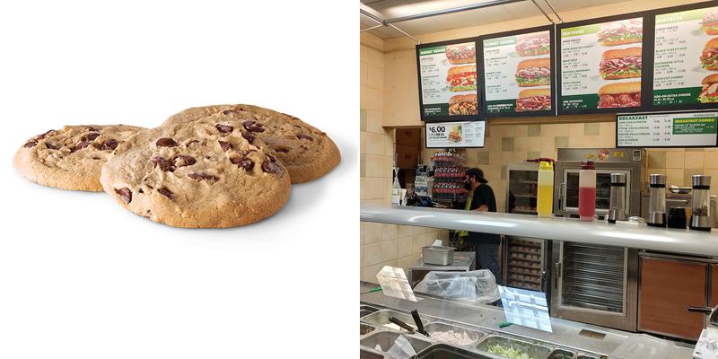 Subway Menu