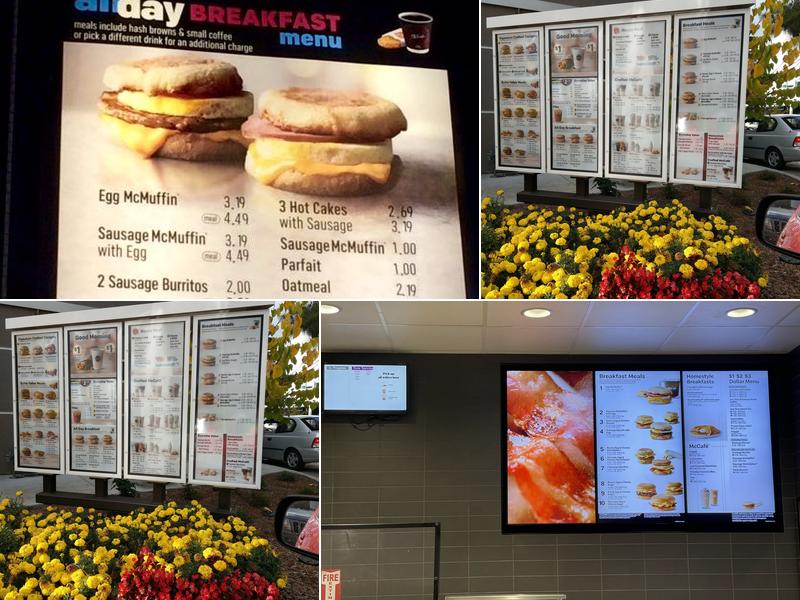 McDonald's Menu
