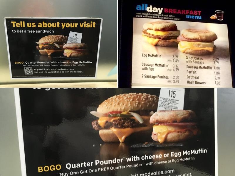 McDonald's Menu