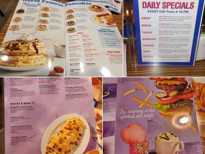 IHOP Menu