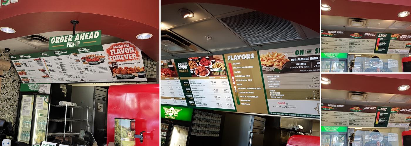 Wingstop Menu