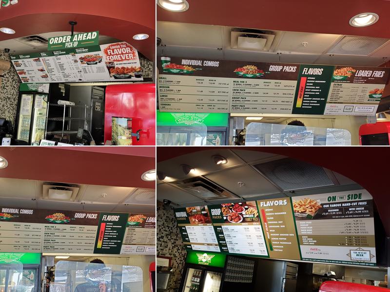 Wingstop Menu