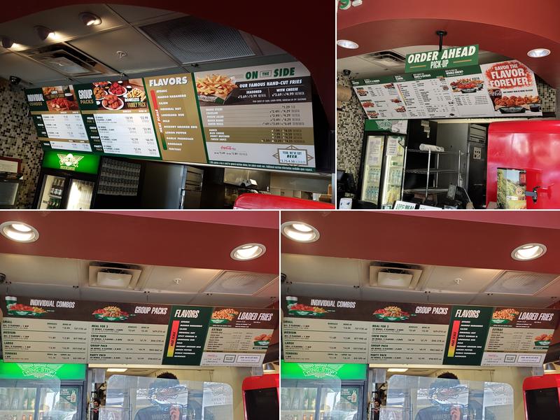 Wingstop Menu