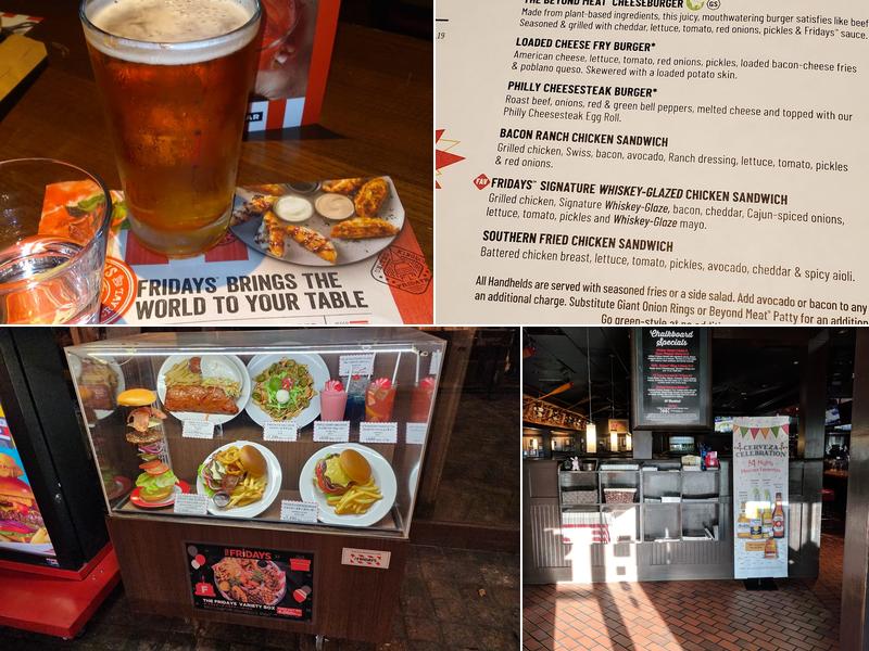 TGI Fridays Menu
