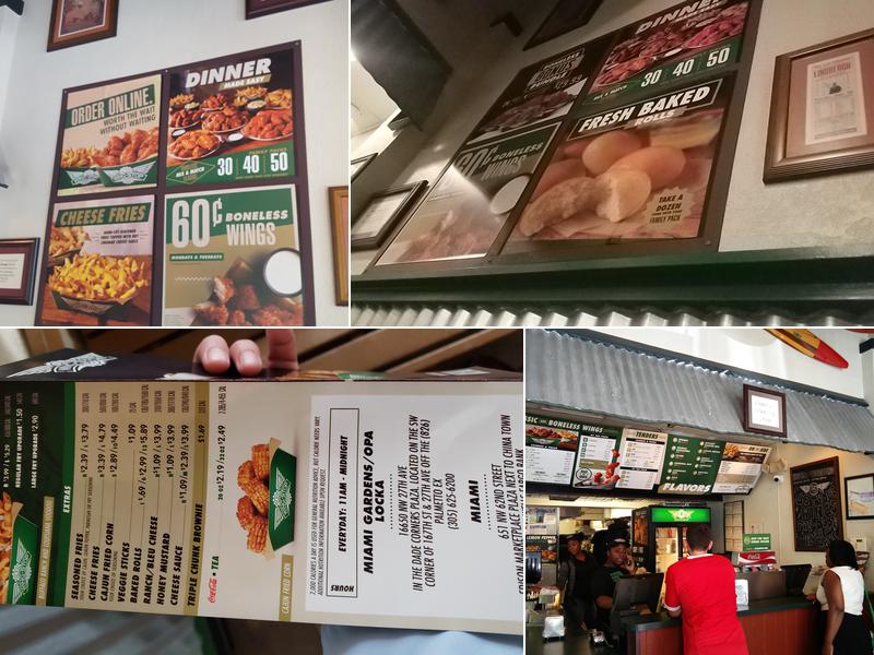Wingstop Menu