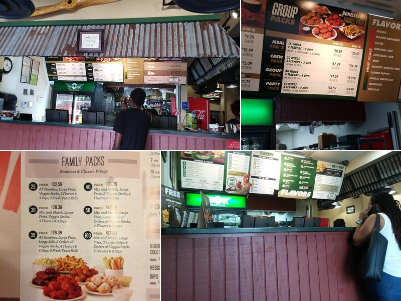 Wingstop Menu