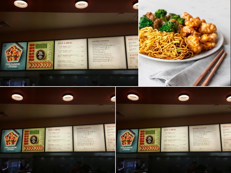 Panda Express Menu