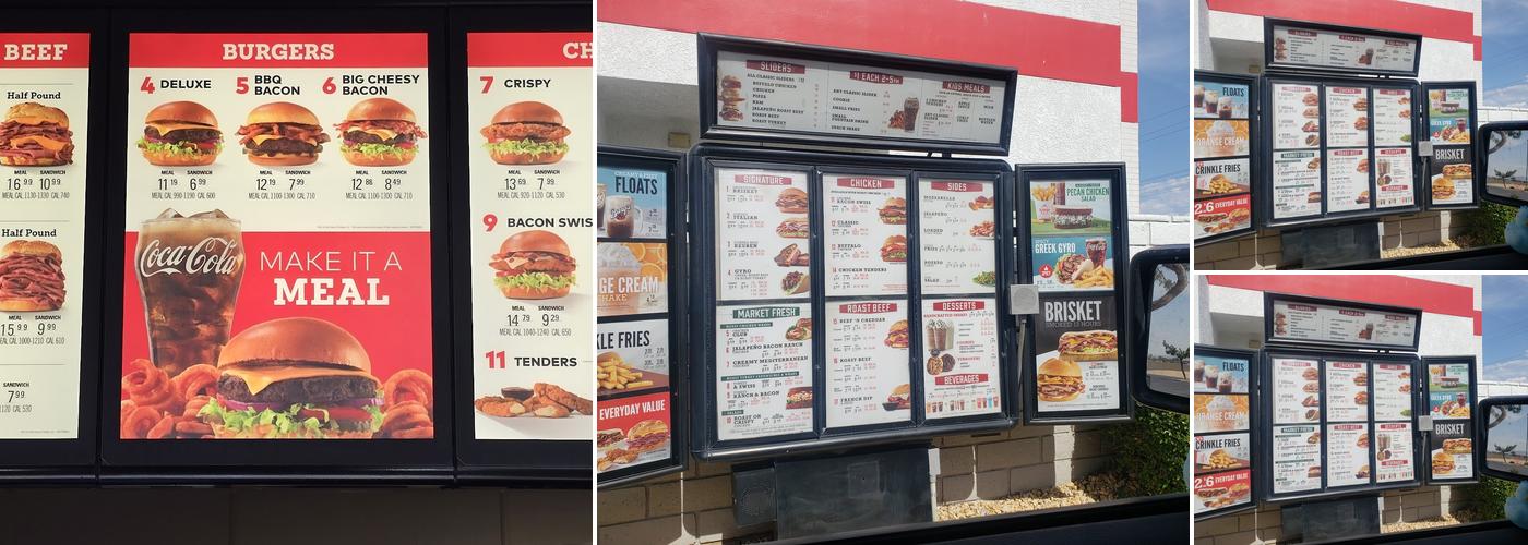 Arby's Menu