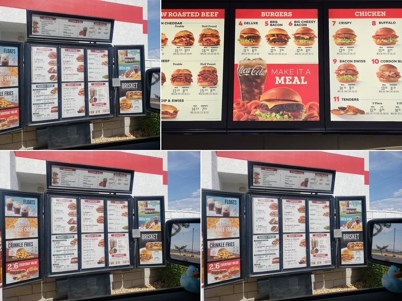 Arby's Menu