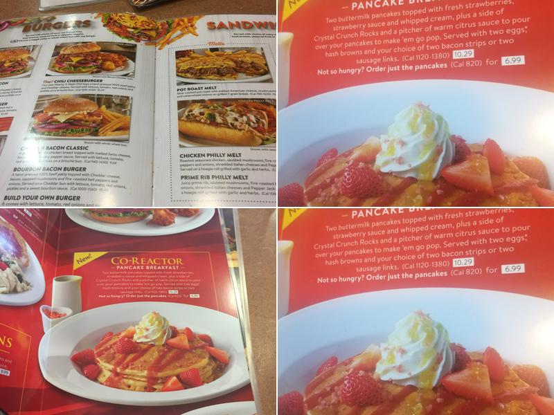 Denny's Menu