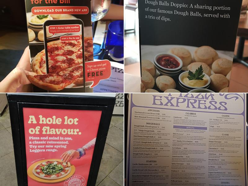 Pizza Express Menu