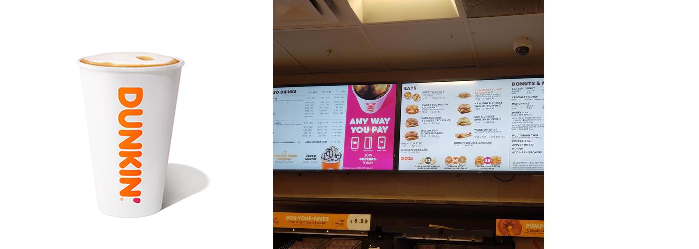 Dunkin' Menu